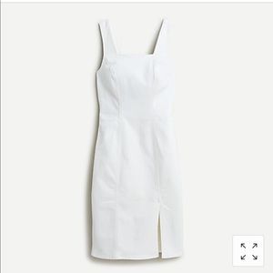 J-crew denim white dress new size 4
